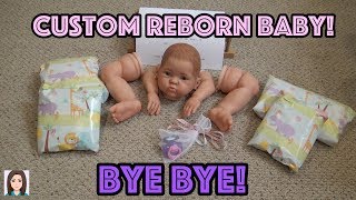 Custom Reborn Baby Painted Kit Box Packing [upl. by Nnilsia154]