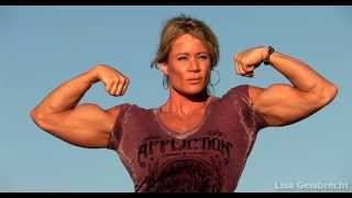 Lisa Giesbrecht Massive Female Bodybuilder with 18 inch biceps [upl. by Aun]