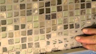 How to Remove Dried Grout or Mortar from Tile [upl. by Esyak945]