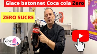 Recette glace bâtonnet au coca cola zéro  sans sucre [upl. by Ibmat506]