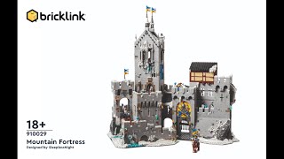 LEGO Instructions  Bricklink  910029  Mountain Fortress  Bricklink Designer Program Series 1 [upl. by Janie]