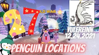 27 PENGUIN LOCATIONS 🐧 Winter Event ❄ Dragon Adventures [upl. by Esimehc]