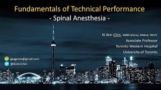 Successful Spinal Anesthesia  Epidural  Lumbar Puncture  Fundamentals of Technique [upl. by Anisamoht]