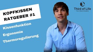 Kopfkissen Ratgeber 1  Kissenfunktion und technologie [upl. by Mears]