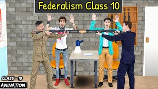 Federalism Class 10 Cbse  Class 10 Civics Chapter 2  Ncert Cbse Full Chapter [upl. by Felton]