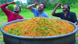 Street Style Egg Tawa Pulao  Village Style Egg Fried Rice [upl. by Thorma377]