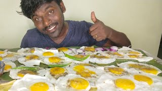 25 HALF BOIL EATING CHALLENGE TAMIL  eggs 🍳 eating challenge 🥚🥚 youtubedavidsadhana [upl. by Anitselec]