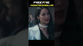 FREE FIRE CHARACTERS IN REAL LIFE freefire viral shorts [upl. by Romano878]