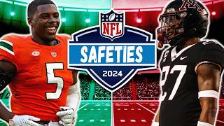 Top Safeties in the 2024 NFL Draft  Safety Rankings [upl. by Graniah]