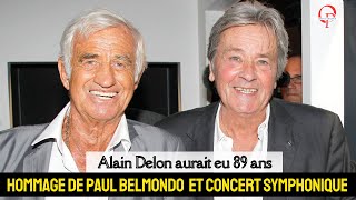 Hommage à Alain Delon par Paul Belmondo  Concert Symphonique Émouvant [upl. by Neillij]