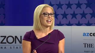 Martha McSally and Kyrsten Sinema debate for US Senate seat in Arizona full debate [upl. by Novit]