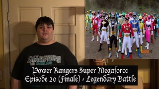 Power Rangers Super Megaforce Episode 20 FINALE quotLegendary Battlequot Review [upl. by Nwahsat508]