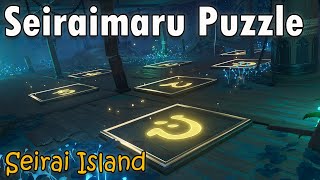 Seiraimaru Puzzle Boat Genshin Impact  Seirai Island Inazuma [upl. by Ylrebmyk]