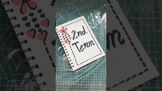 Easy and simple Notebook Border Design art painting drawing shorts youtubeshorts shortsfeed [upl. by Ynnot]