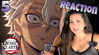 SANEMI È PAZZO  Demon Slayer  Hashira Training Arc REACTION 4x05 [upl. by Arreit]