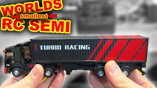 WORLDS smallest WORKING RC LORRY [upl. by Thurnau343]