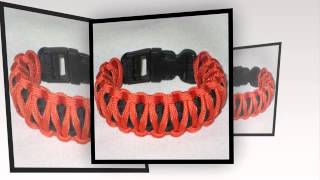 Paracord Bracelet  Survival Bracelet  550 Paracord  Bracelets [upl. by Yahsal195]