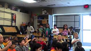 Mrs Spechts class performs Pease Porridge Hot [upl. by Rasaec]