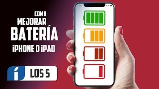 5 consejos para ahorrar batería en iPhone o iPad con iOS 11 [upl. by Lippold782]