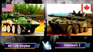 Centauro 2 vs M1128 Stryker tank destroyer comparison [upl. by Hcahsem940]