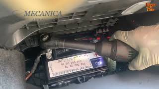 MERCEDES BENZ GLA 250 SECONDARY BATTERY LOCATION AND REPLACE [upl. by Docilu]