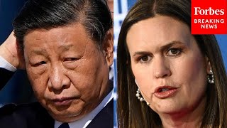 BREAKING Gov Sarah Sanders Announces Chinese StateOwned Company Must Give Up Arkansas Land [upl. by Gilcrest592]