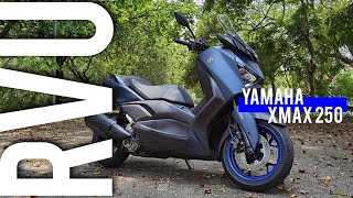 REVIU  YAMAHA XMAX 250 2023 [upl. by Ynagoham]