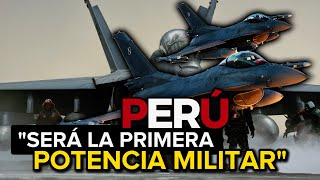 Perú 🇵🇪 multiplicará su capacidad MILITAR dejará muy atrás a sus vecinos [upl. by Enialed]