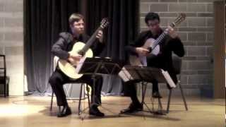 Quelus Guitar Duo play Domeniconi Op 14 [upl. by Aemat890]