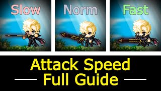 MapleStory Increase Attack Speed Increase Damage [upl. by Nywled]