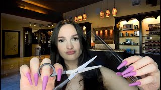 ASMR Rude hair salon receptionist and hairstylist rp 💇‍♀️🙄 [upl. by Pasquale435]