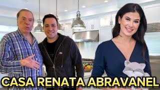 A Casa que Renata Abravanel Filha de Silvio Santos Vive com sua Família Vai te Surpreender [upl. by Akemahc147]