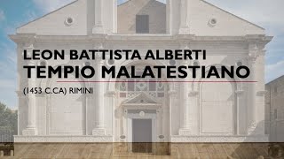 Leon Battista Alberti Tempio Malatestiano Rimini [upl. by Akiv]