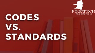 Codes vs Standards [upl. by Nash810]