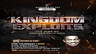 KINGDOM EXPLOITS THE RISE OF WONDERFULL MEN 6  MIDWEEK WORD amp FIRE SERVICE  11TH APRIL 2024 [upl. by Nilyak151]