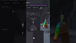 How to make the smallest avatar ever on Roblox roblox shorts [upl. by Tlevesoor304]