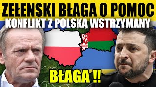 ZEŁENSKI ZNÓW BŁAGA POLSKĘ O POMOC [upl. by Orva526]