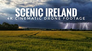 Scenic Ireland 4k cinematic drone footage [upl. by Sitnalta349]