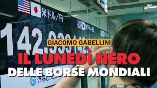 Il lunedì nero delle borse mondiali [upl. by Asset631]