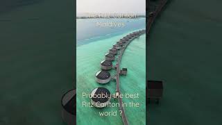 The Ritz Carlton Maldives it’s the most exclusive Ritz Carlton Ever are you a Ritz Carlton fan [upl. by Zolner616]