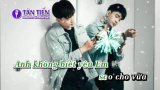 Karaoke HD Điều Anh Biết Chi Dân Full Beat ✔ [upl. by Vijnas]