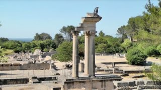 Glanum Saint Rémy de Provence ProvenceAlpesCôte dAzur France HD videoturysta [upl. by Delmore]