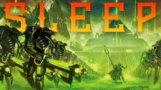 The Dynasties of the Infinite Necron Empire ▶ Warhammer 40k Lore To Sleep To [upl. by Yblek]