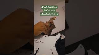 Mixolydian blues Partial scale Title Nicely Lost  2 guitar mixolydian blues music shorts [upl. by Merrell]