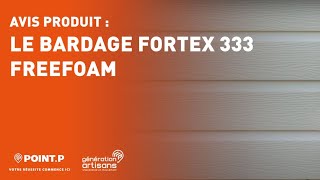 Clin de bardage PVC Fortex 333 Freefoam  Lavis dun artisan PointP [upl. by Birgitta836]