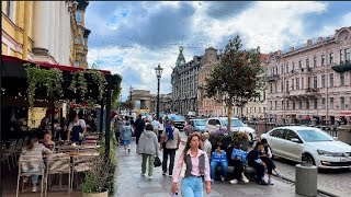 Walking Tour in St Petersburg 4К №340 [upl. by Alludba]