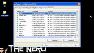 Using MSCONFIG to speed up your PC Make computer Faster [upl. by Yebot]