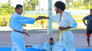 LahiShitoRyu Karate Club in Lae preparing for 2024 Morobe Show demonstration [upl. by Paza]