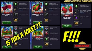 Is This The Worst Offer In MCOC History Lets Review The Latest Holiday Bonus Unit Packs [upl. by Rosetta]