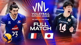 Japan beating 2024 VNL champions 😳🔥  Japan vs France  Full Match  Mens VNL 2023 [upl. by Perren167]